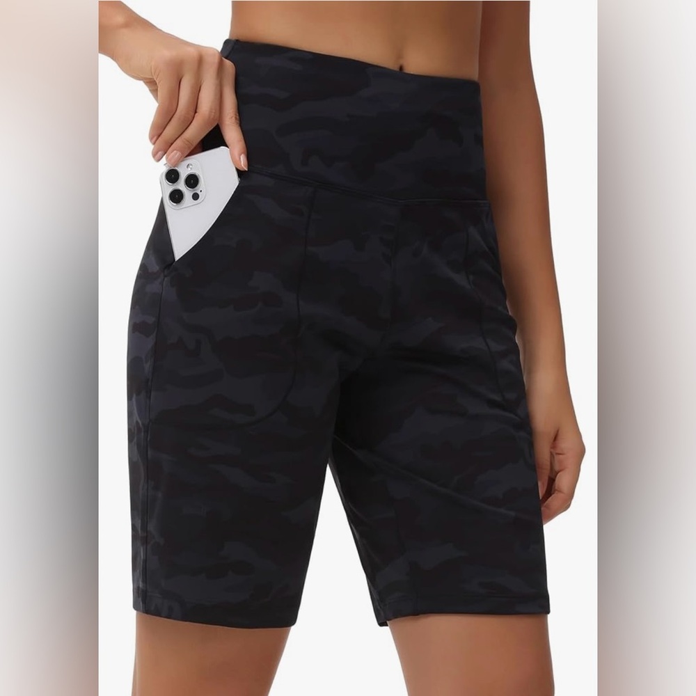 THE GYM PEOPLE Bermuda Workout Shorts - EUC